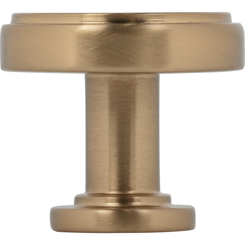Richard Round Knob, Satin Bronze, 1 1/4"