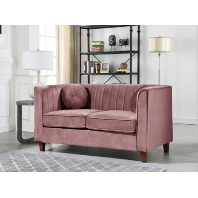 Burley 55'' Velvet Loveseat