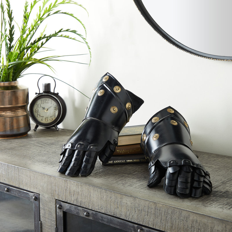 Gants Bening Iron Armor, Noir
