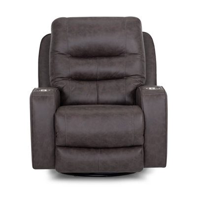 Power Swivel Recliner With Cupholders