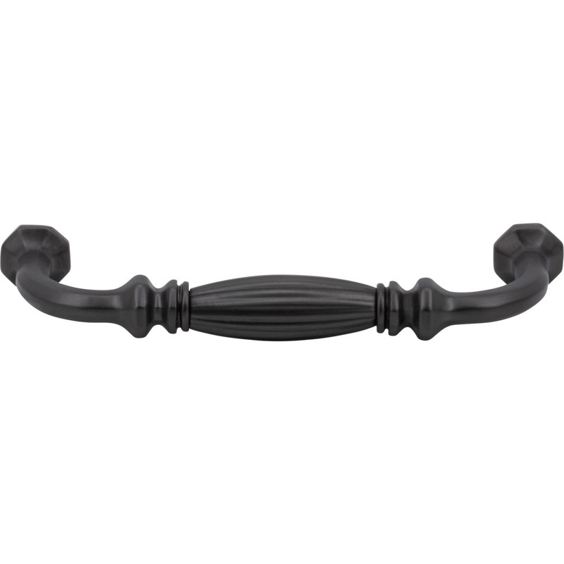 Roscato Pull, Unlacquered Brass, 3 3/4"