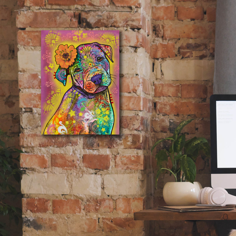 «Sweet Little One» par Dean Russo, art mural sur toile, H 16 po x l 12 po x P 0,75 po