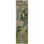 Tapis de couloir intérieur / extérieur 8 po taupe