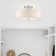 Arianny Fabric Semi Flush Mount