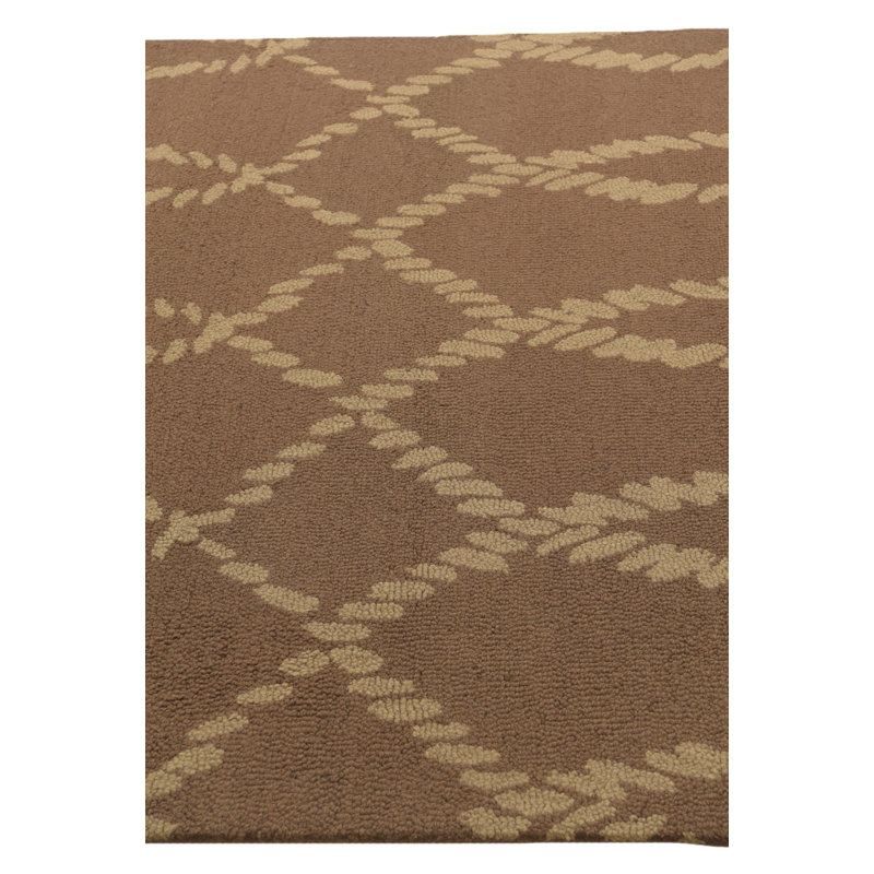 Tapis brun Orlando