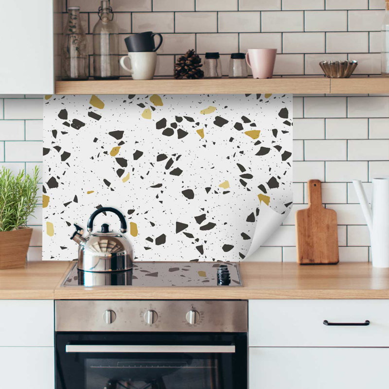Solorio 60cm W x 90cm L PVC Peel and Stick Panel