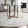 Almirka Medallion Runner Rug for Living Room Bedroom Dining Room Entryway Hallway Kitchen, Ivory/Grey