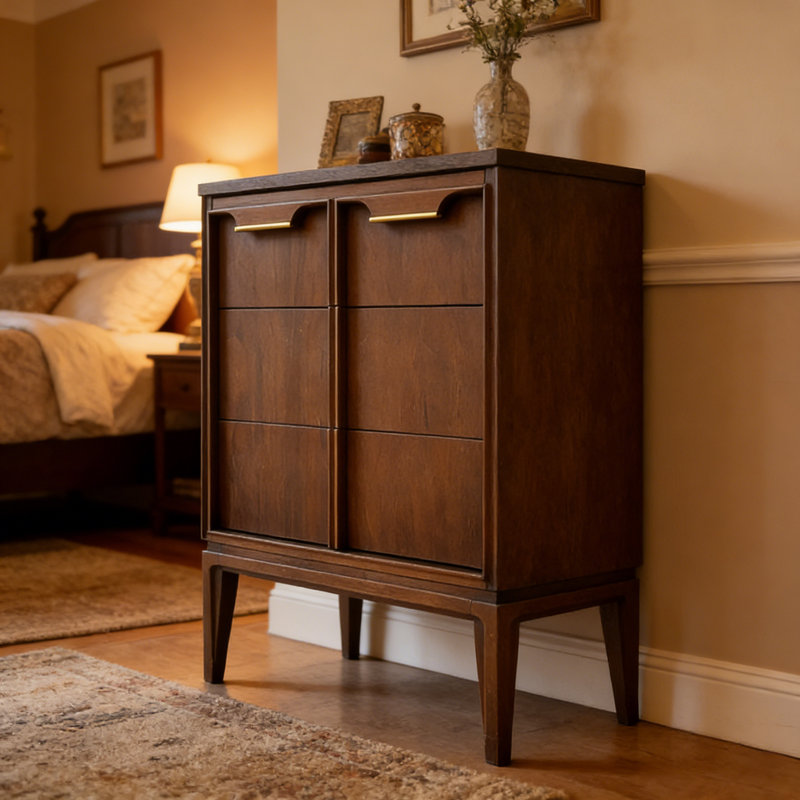 Armoire d'entrée Mid-Century moderne