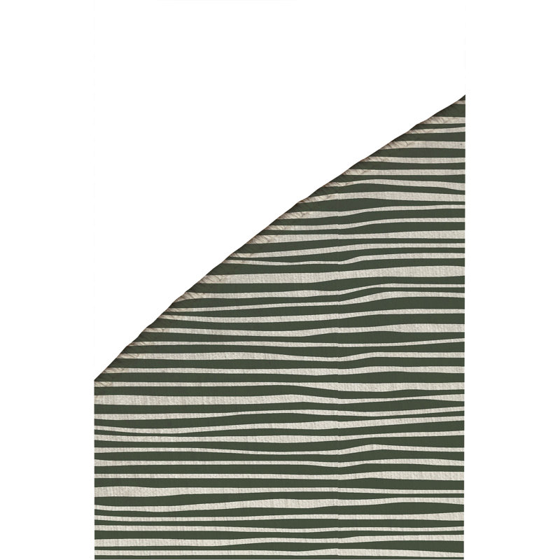 Tapis d'extérieur antidérapant Thick N Thin, Rond 5 pi