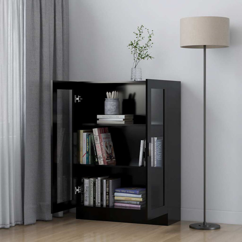 Claypoole Bookcase, Black