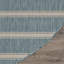 Holderman Striped Blue/Beige Power Loomed Indoor/Outdoor Area Rug-11731370