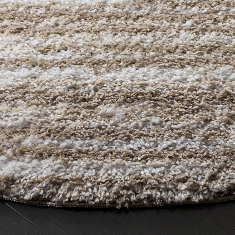 Atlantis Shag 104 Performance Abstract Rug, 6'-7" X 6'-7" Round