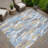 Machine Washable Indoor/Outdoor Chantille ACN2329 Stripes Rug-336154588