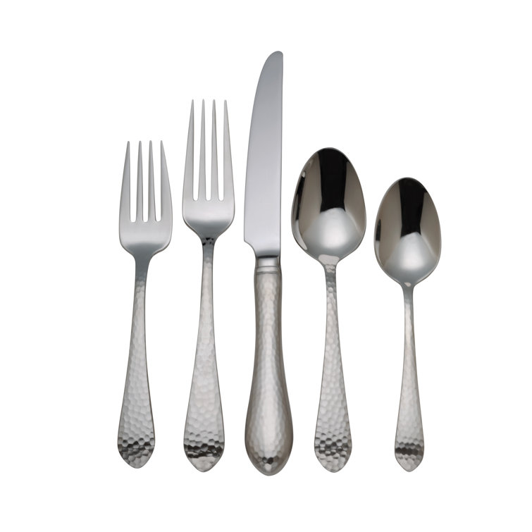 Hammered Antique Flatware Collection