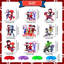 Spidey and Friends, articles de fête d'anniversaire, 9 pièces Spidey and Friends Centres de table en nid d'abeille pour la décoration de table