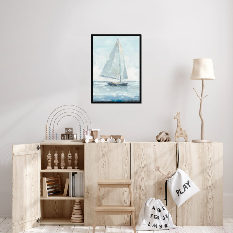 Sailor's Delight II by Ethan Harper - Painting, Black Framed Paper Print, 50cm H x 34cm W