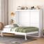 Grand lit escamotable mural en bois pour chambre à coucher, gris -2094059273-2094059275