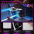 Computer Desk w/ Built-in Charge Station Metal Frame Gaming Desk w/ Monitor Shelf Writing Desk-875939382