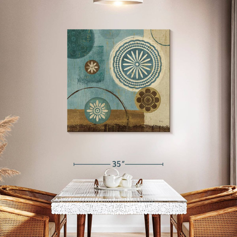 Kerner New Generation Blue I, 39" H x 39" W
