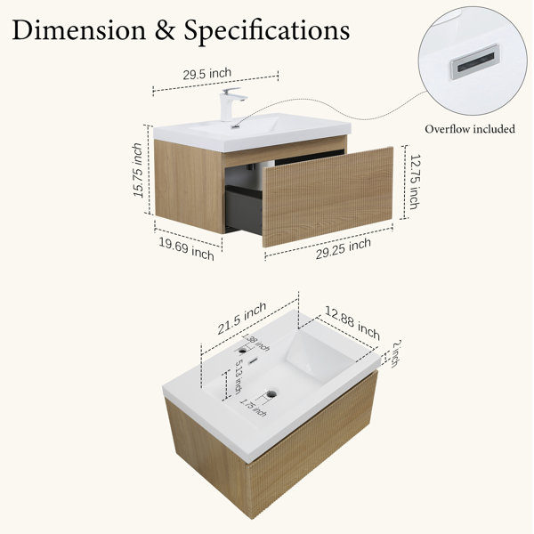 Dimensions du produit