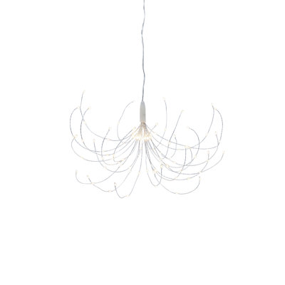 Warm White Led Wire Star Burst Ornament