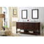Ensemble de meuble-lavabo double 70 po Cahill-31497217-31497218