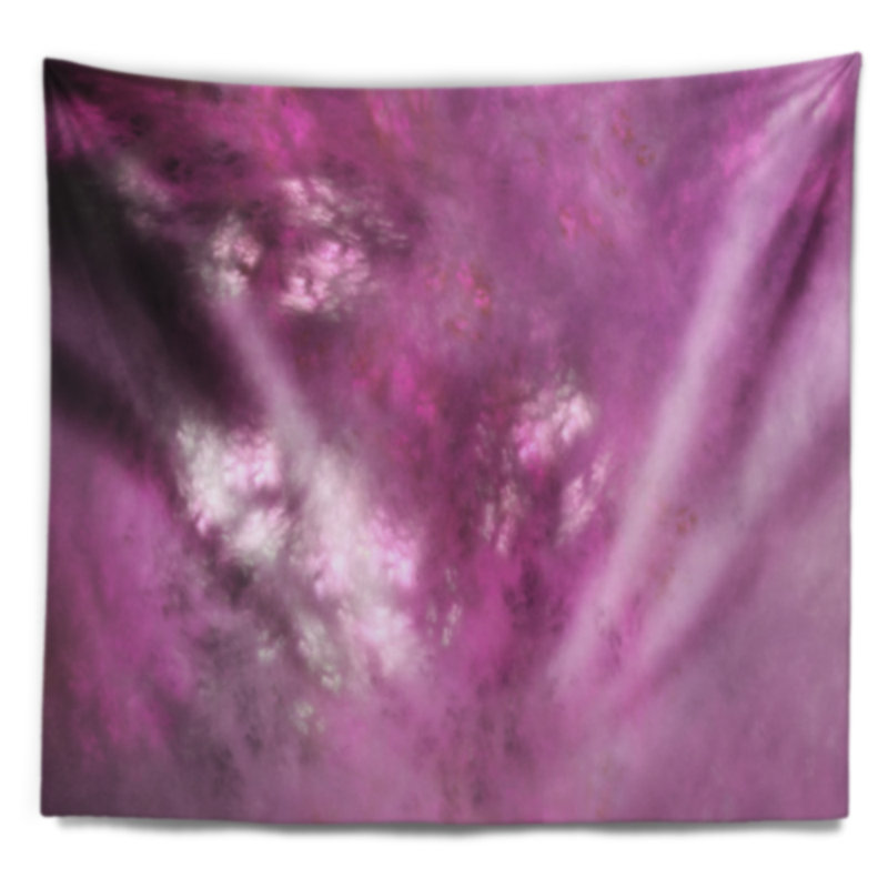 Tapisserie de ciel abstrait avec étoiles, H 32 po x l 39 po