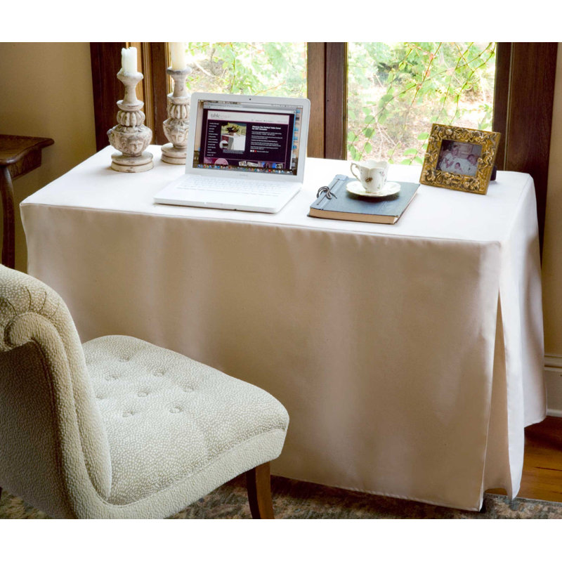 Tablevogue Table Cover, Natural, 60" L x 30" D