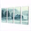 «Blue Misty Dawn Farmhouse III», ensemble de reproductions d'art mural-210830366