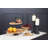 Oval 2-Tier Handled Plate Tray