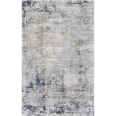 Viscose Abstract Indoor Rug