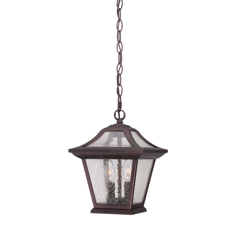 Vanleer 2 - Light Outdoor Hanging Lantern, Architectural Bronze