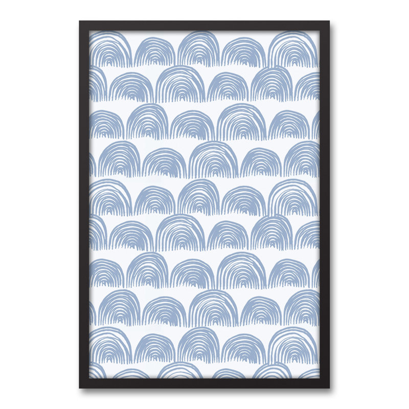 Art encadré, H 31,75 po x l 21,75 po x P 1,75 po