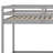 Jaelina Full Size Loft Bed with Built-in Storage Wardrobe and Staircase-94197272