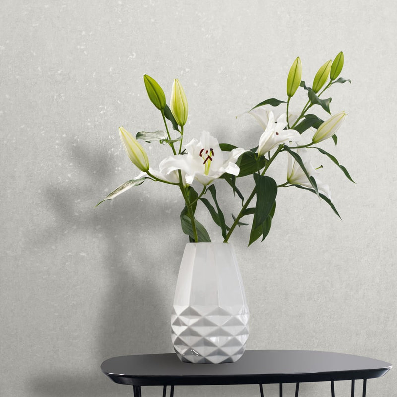 City Romance Collection Distressed Concrete Wallpaper Roll, Sand