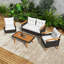 Ensemble de mobilier de jardin 4 pièces-4647820