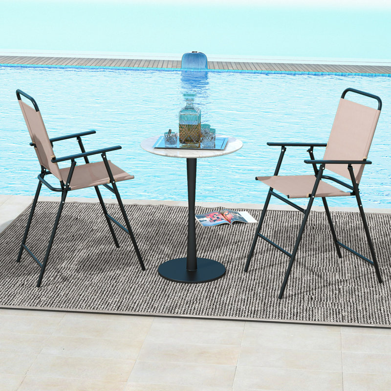 Noura Folding Patio Dining Armchair