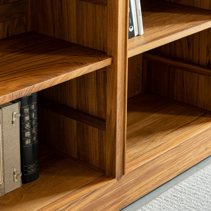 Bibliothèque de meubles en bois massif pur