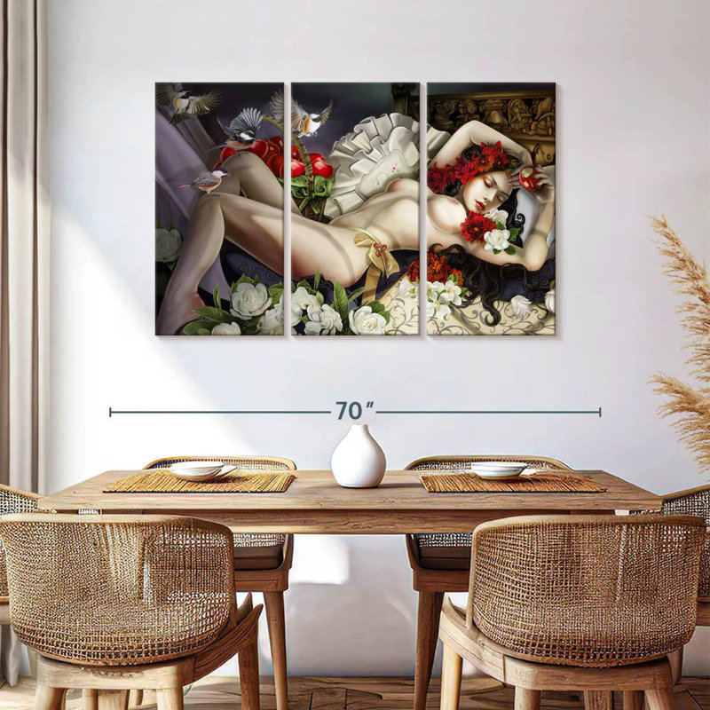 Fallen Snow, 36" H x 57" W
