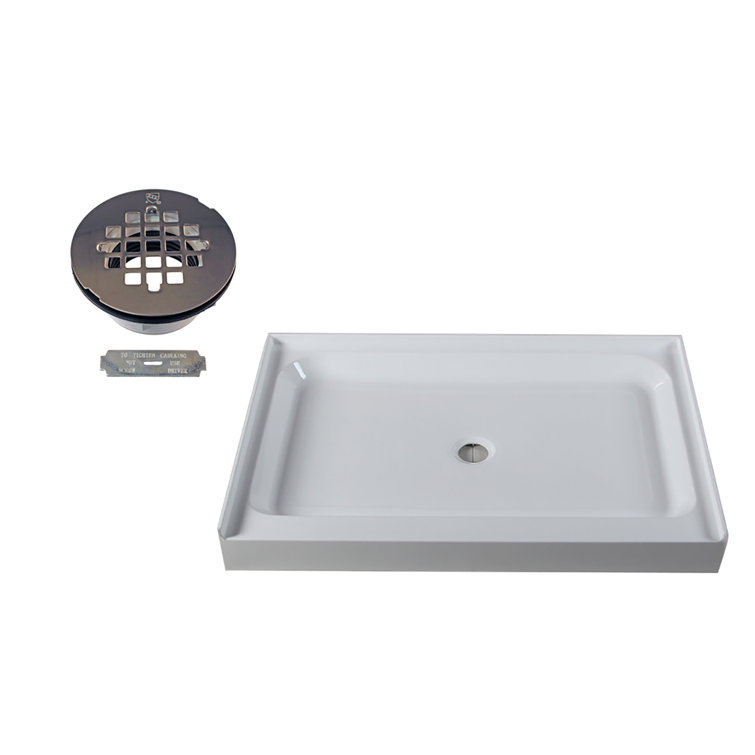 48'' W 36'' D Rectangular Single Shower Base