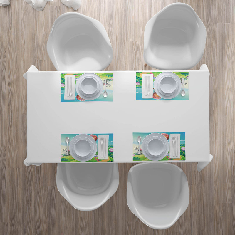 Polyester Kids Rectangle Placemat