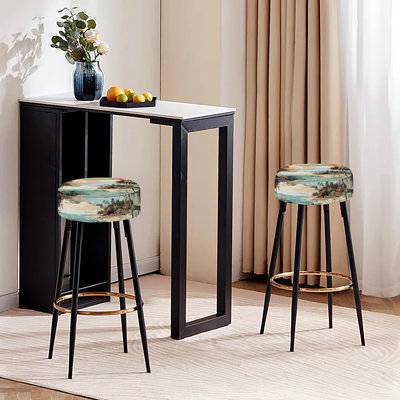 Ensemble de 2 tabourets de bar Serene