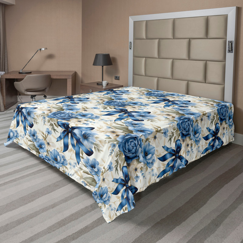 Drap plat Ambesonne, Drap plat pour très grand lit californien