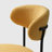 Bayville Faux Shearling Fabric Upholstered Side Chair With Metal Leg-101527418-101527420