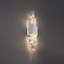 Ensemble de meuble-lavabo et d'éclairage mural 24 po à DEL à intensité variable avec abat-jour en cristal K5 récupéré Artisanal Montage, température de couleur 3000K-121088416-121088418