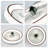 Denitra 19" Modern Flush Mount Ceiling Fan with Lights and Remote, Smart Bladeless Ceiling Fan with 6 Speed