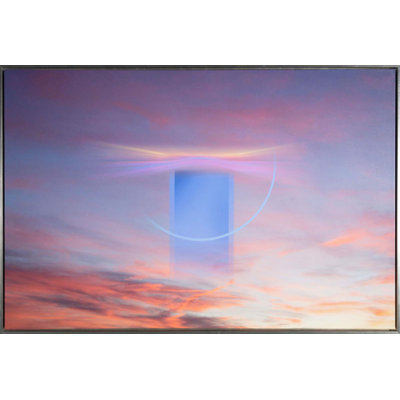 Arc & Light 1 Framed Print Canvas