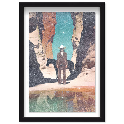 Cowgirl's Surreal Print by Oliver Gal