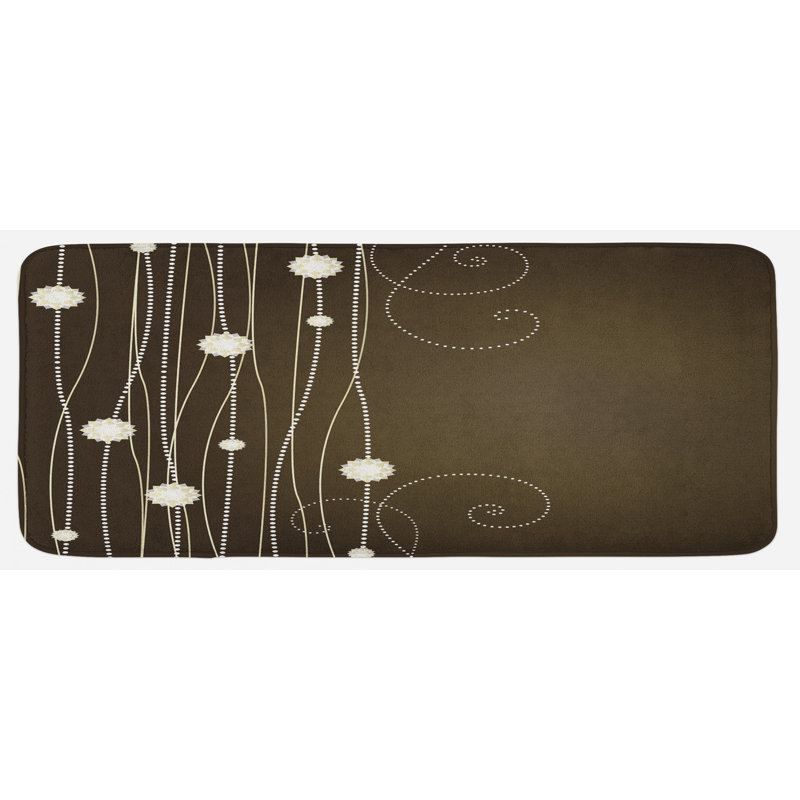Modern & Contemporary Synthetic Kitchen Mat