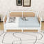 Daybed with 2 Drawers and Sturdy Wood-2112953249-2112953251